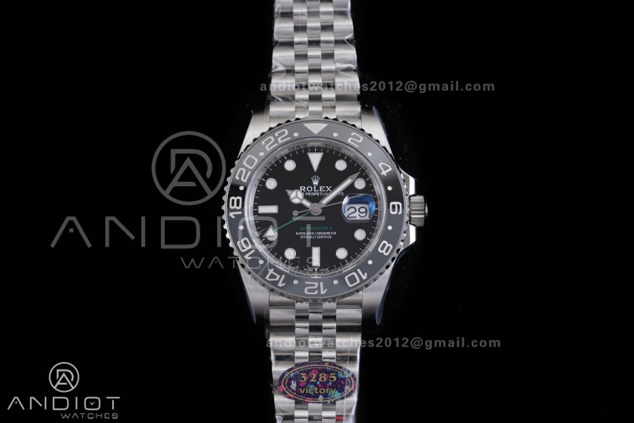 GMT-Master II 126710 GRNR 904L Steel VF 1:1 Best Edition on Jubilee Bracelet DD3285 CHS