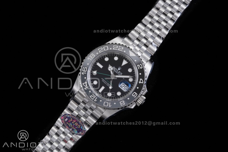 GMT-Master II 126710 GRNR 904L Steel VF 1:1 Best Edition on Jubilee Bracelet DD3285 CHS