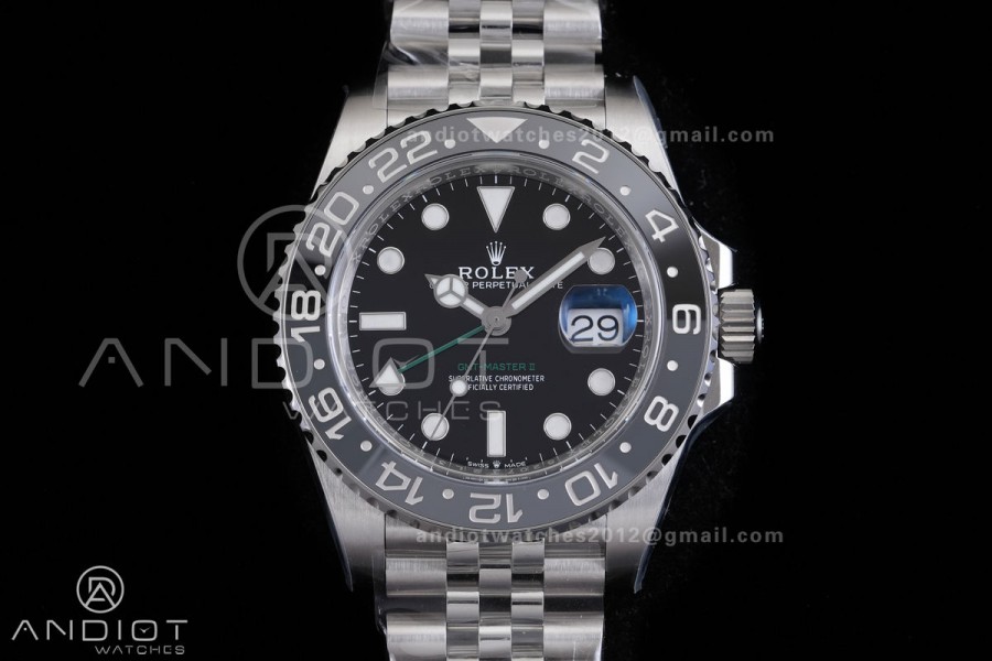 GMT-Master II 126710 GRNR 904L Steel VF 1:1 Best Edition on Jubilee Bracelet DD3285 CHS