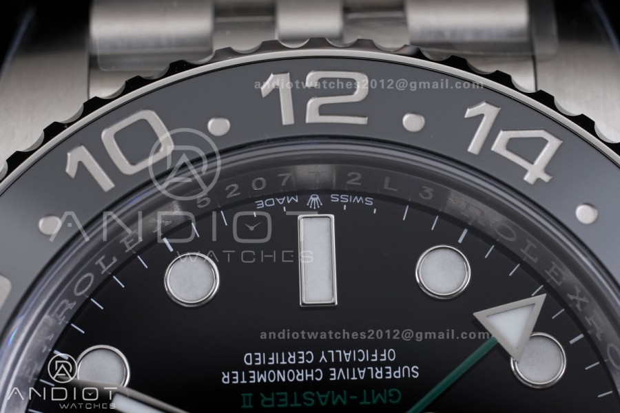 GMT-Master II 126710 GRNR 904L Steel VF 1:1 Best Edition on Jubilee Bracelet DD3285 CHS