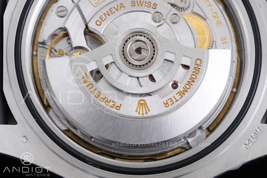 Yacht-Master 42mm 226659 VF 1:1 Best Edition 3D Black Ceramic Bezel on Oysterflex Strap DD3235