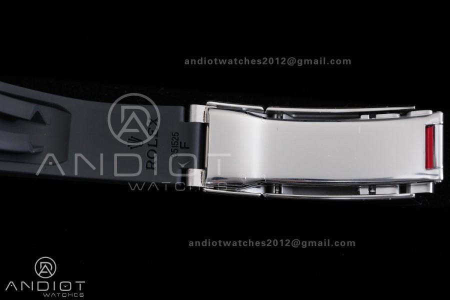 Yacht-Master 42mm 226659 VF 1:1 Best Edition 3D Black Ceramic Bezel on Oysterflex Strap DD3235