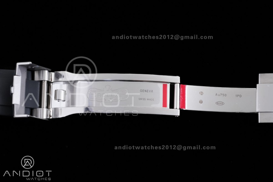 Yacht-Master 42mm 226659 VF 1:1 Best Edition 3D Black Ceramic Bezel on Oysterflex Strap DD3235