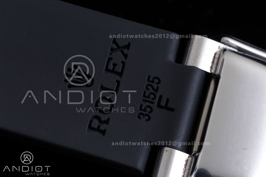 Yacht-Master 42mm 226659 VF 1:1 Best Edition 3D Black Ceramic Bezel on Oysterflex Strap DD3235