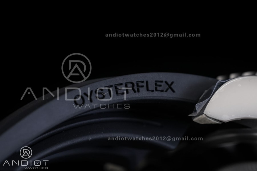 Yacht-Master 42mm 226659 VF 1:1 Best Edition 3D Black Ceramic Bezel on Oysterflex Strap DD3235