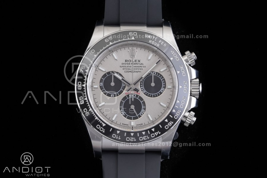Daytona 126519 VF 1:1 Best Edition Gray/Black Dial on Oysterflex Strap DD4131