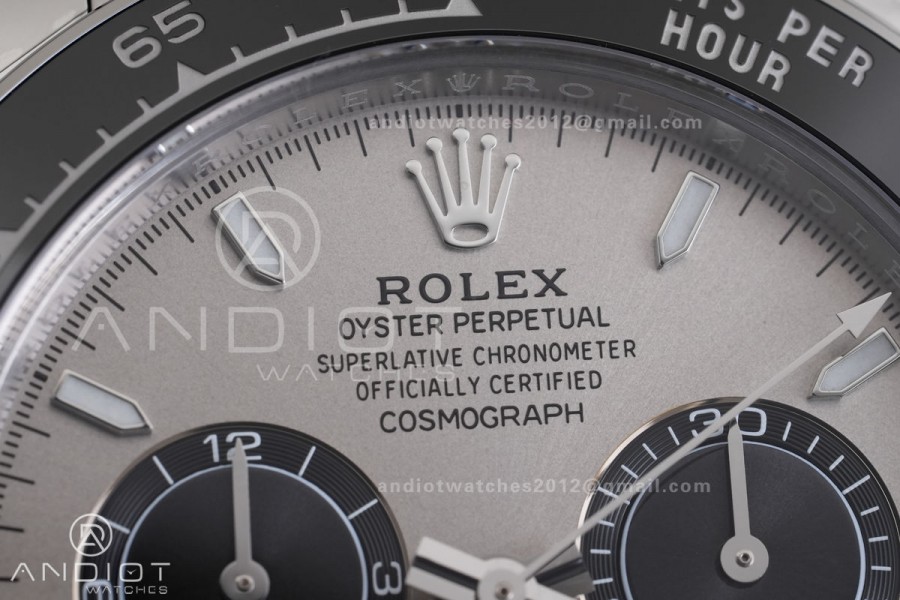 Daytona 126519 VF 1:1 Best Edition Gray/Black Dial on Oysterflex Strap DD4131