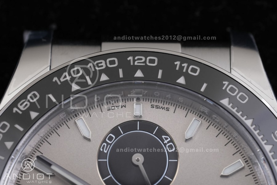 Daytona 126519 VF 1:1 Best Edition Gray/Black Dial on Oysterflex Strap DD4131