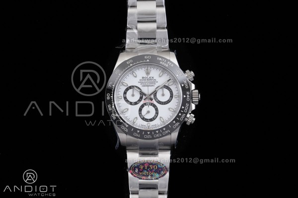 Daytona 116500 VF 1:1 Best Edition 904L Steel Whit...