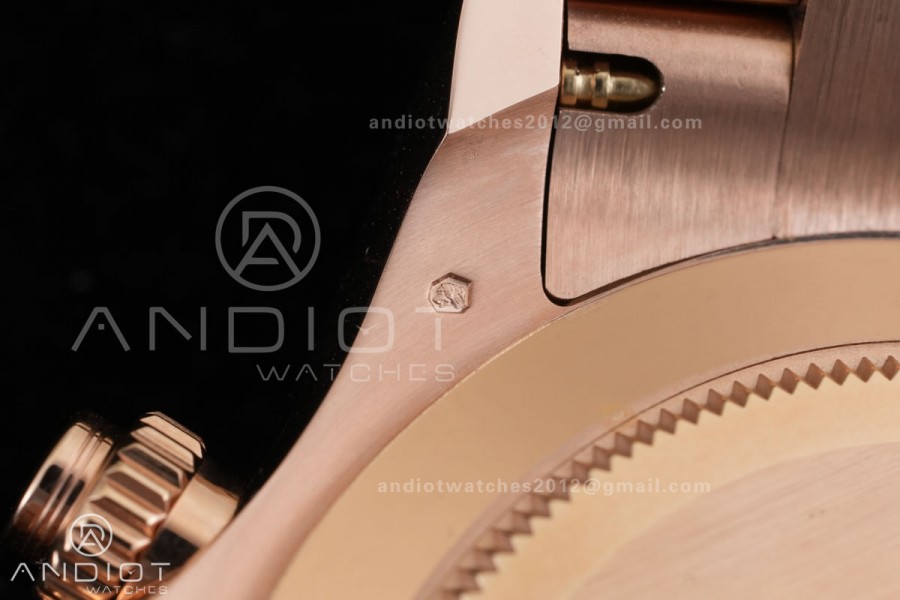 Daytona 116505 VF 1:1 Best Edition 904L Steel Chocolate Dial on RG Braclet DD4130