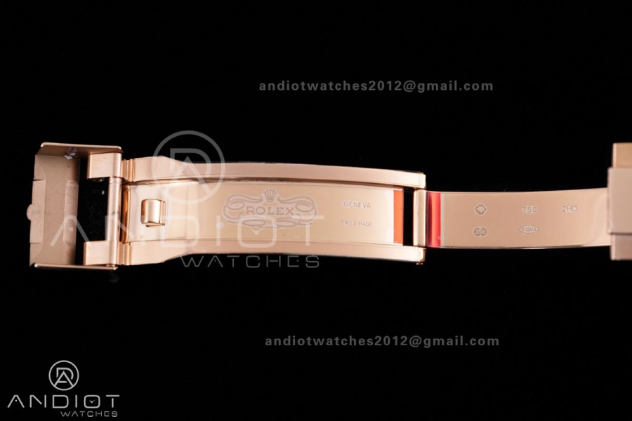 Daytona 116505 VF 1:1 Best Edition 904L Steel Chocolate Dial on RG Braclet DD4130