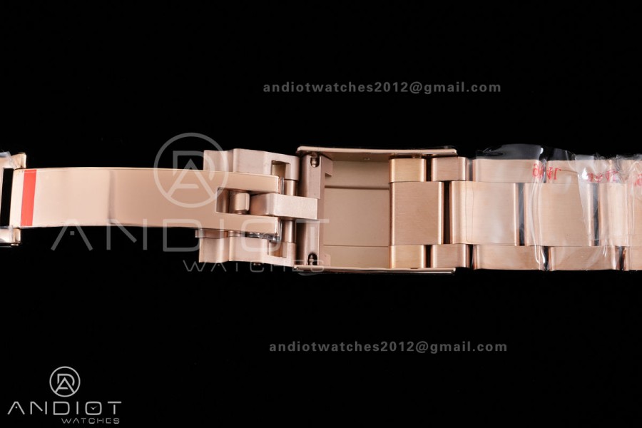 Daytona 116505 VF 1:1 Best Edition 904L Steel Chocolate Dial on RG Braclet DD4130