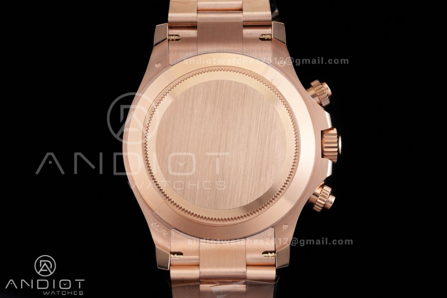 Daytona 116505 VF 1:1 Best Edition 904L Steel Chocolate Dial on RG Braclet DD4130