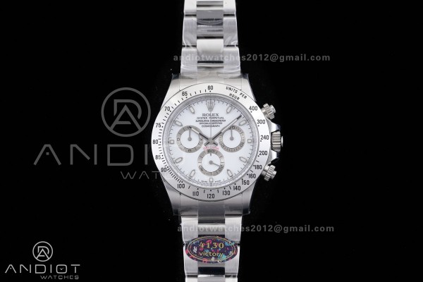 Daytona 116520 VF 1:1 Best Edition 904L Steel Whit...