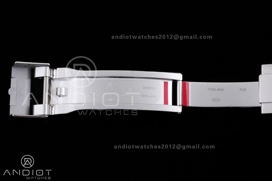 Daytona 116520 VF 1:1 Best Edition 904L Steel White Dial on SS Braclet DD4130