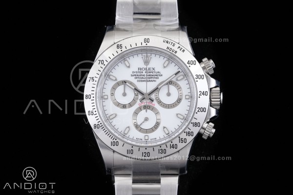 Daytona 116520 VF 1:1 Best Edition 904L Steel Whit...