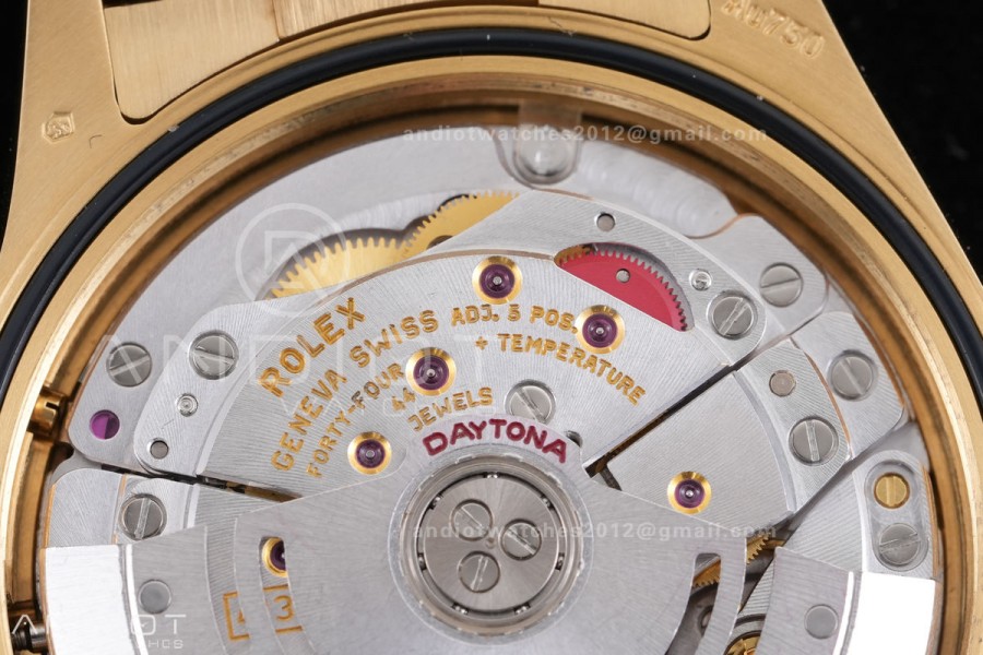 Daytona 116508 VF 1:1 Best Edition 904L Steel YG Dial on YG Braclet DD4130