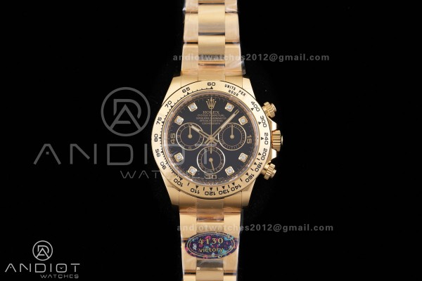 Daytona 116508 VF 1:1 Best Edition 904L Steel Blac...