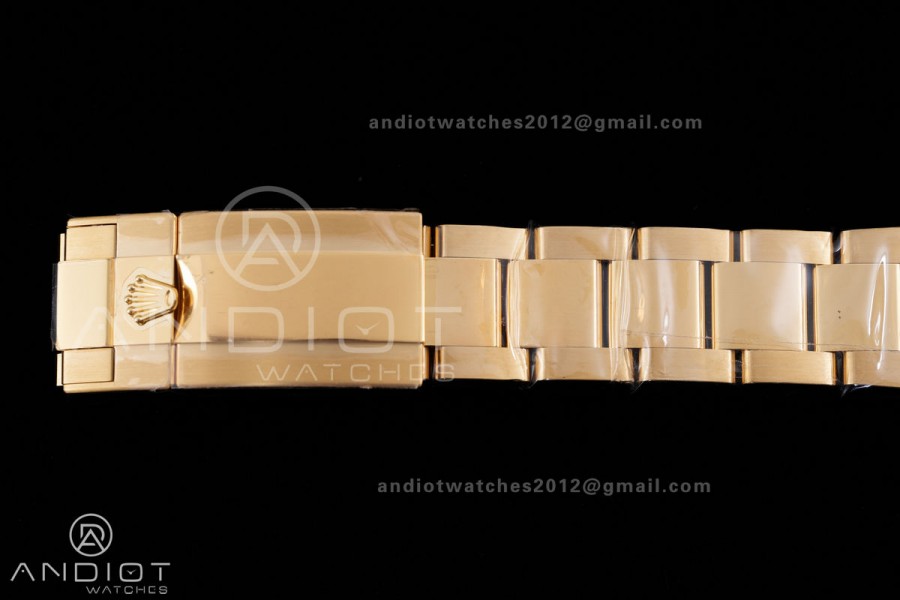 Daytona 116508 VF 1:1 Best Edition 904L Steel Black Diamonds Dial on YG Braclet DD4130