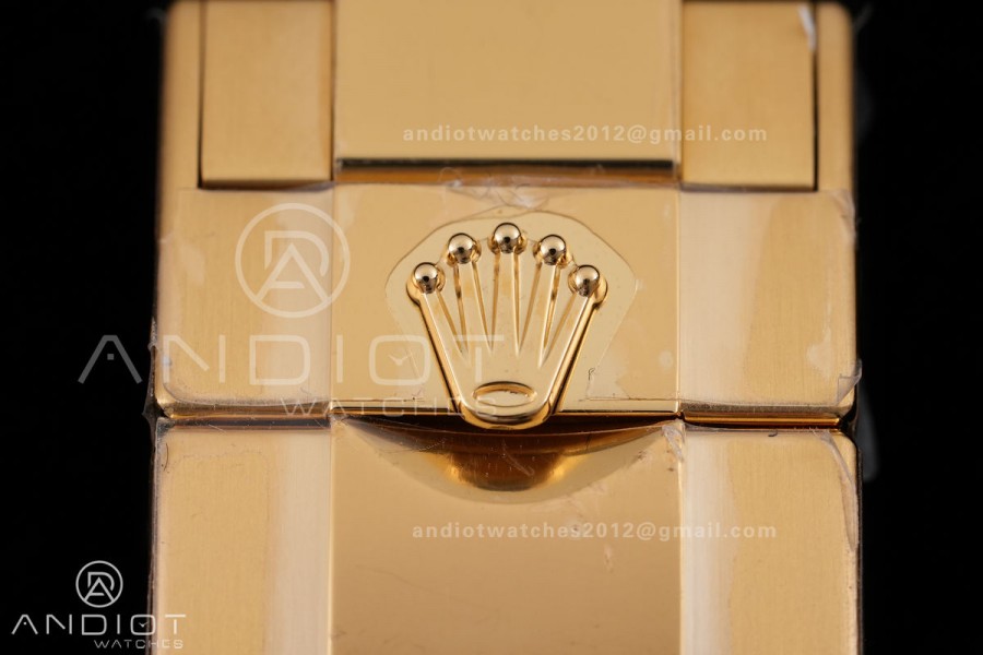 Daytona 116508 VF 1:1 Best Edition 904L Steel Black Diamonds Dial on YG Braclet DD4130