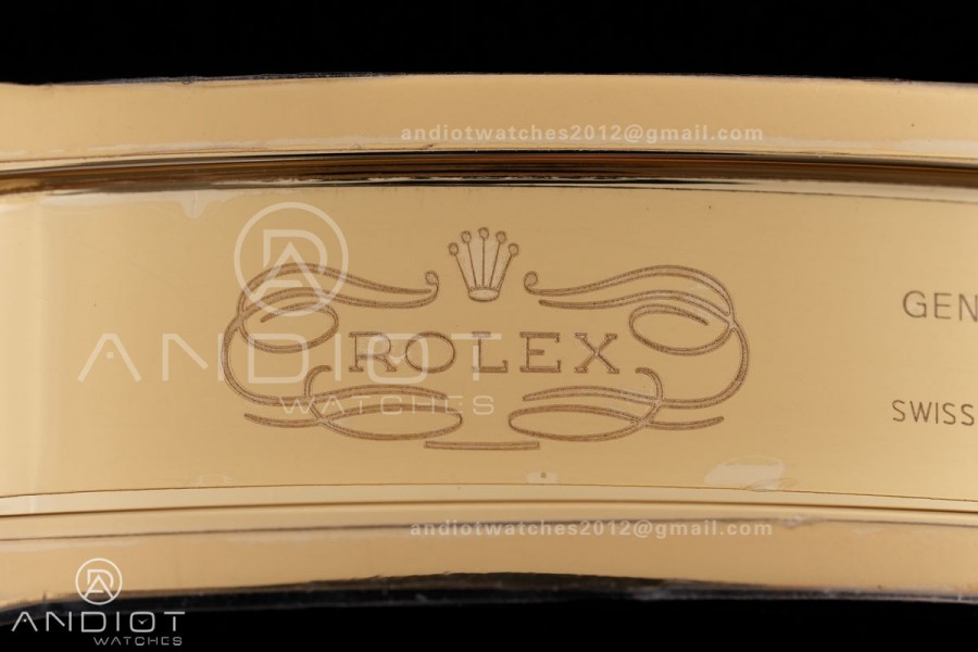 Daytona 116508 VF 1:1 Best Edition 904L Steel Black Diamonds Dial on YG Braclet DD4130