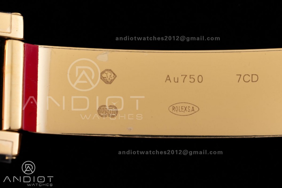 Daytona 116508 VF 1:1 Best Edition 904L Steel Black Diamonds Dial on YG Braclet DD4130