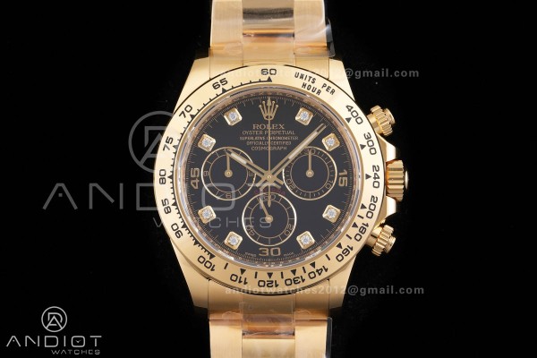 Daytona 116508 VF 1:1 Best Edition 904L Steel Blac...