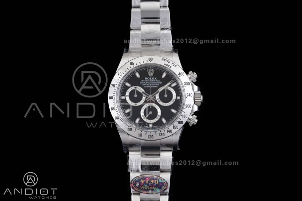 Daytona 116520 VF 1:1 Best Edition 904L Steel Blac...