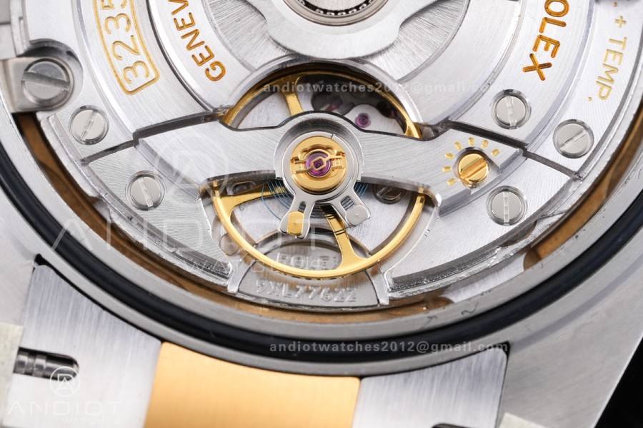 DateJust 41 126333 SS/YG VF 1:1 Best Edition 904L Steel YG Textured Dial on SS/YG Oyster Bracelet DD3235