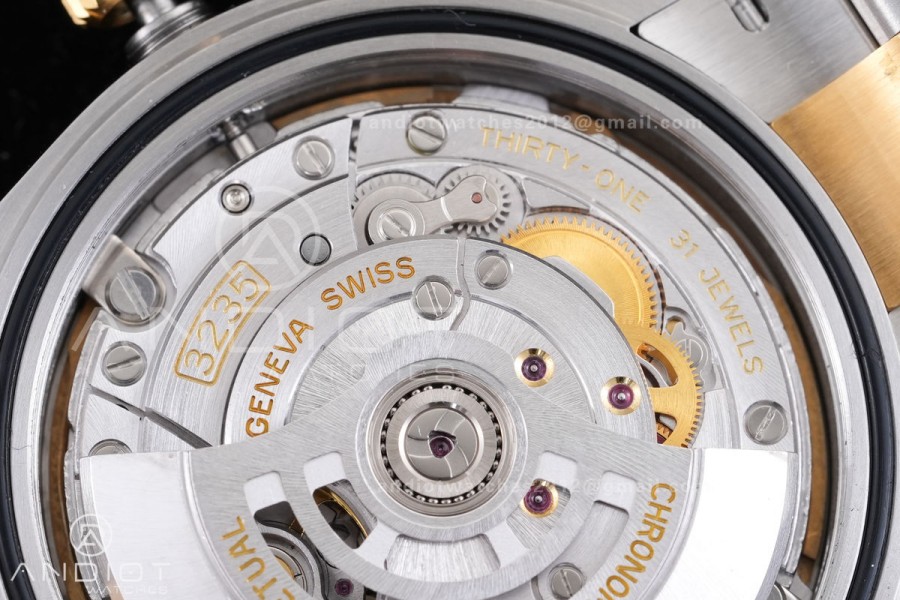 DateJust 41 126333 SS/YG VF 1:1 Best Edition 904L Steel YG Textured Dial on SS/YG Oyster Bracelet DD3235