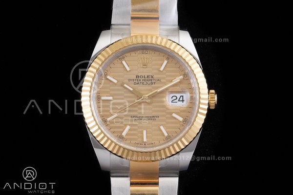 DateJust 41 126333 SS/YG VF 1:1 Best Edition 904L ...