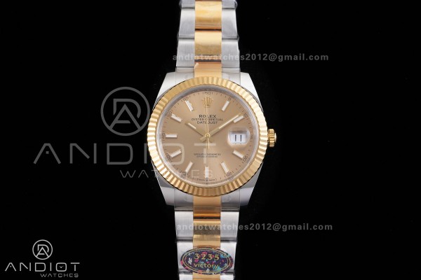 DateJust 41 126333 SS/YG VF 1:1 Best Edition 904L ...