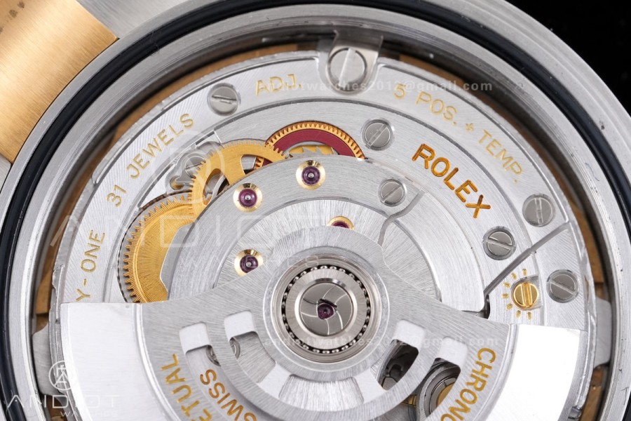 DateJust 41 126333 SS/YG VF 1:1 Best Edition 904L Steel YG Stick Dial on SS/YG Oyster Bracelet DD3235