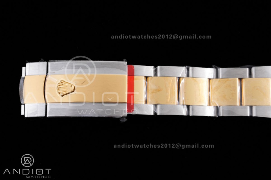 DateJust 41 126333 SS/YG VF 1:1 Best Edition 904L Steel YG Stick Dial on SS/YG Oyster Bracelet DD3235