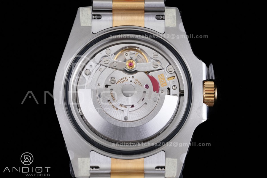 Submariner 116613 LN Black Ceramic VF 1:1 Best Edition 904L Steel on SS/YG Bracelet DD3135