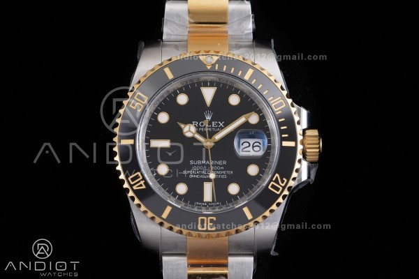 Submariner 116613 LN Black Ceramic VF 1:1 Best Edi...