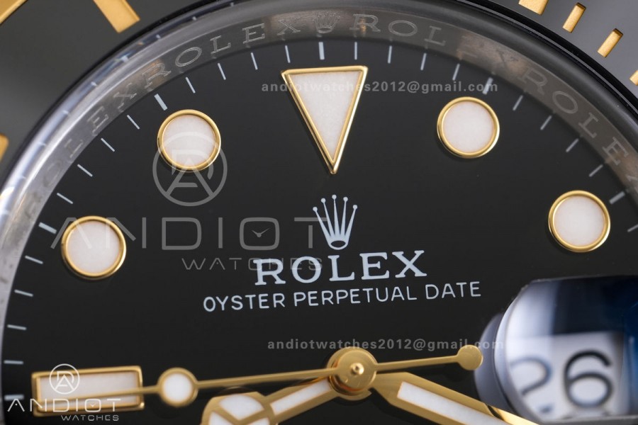 Submariner 116613 LN Black Ceramic VF 1:1 Best Edition 904L Steel on SS/YG Bracelet DD3135