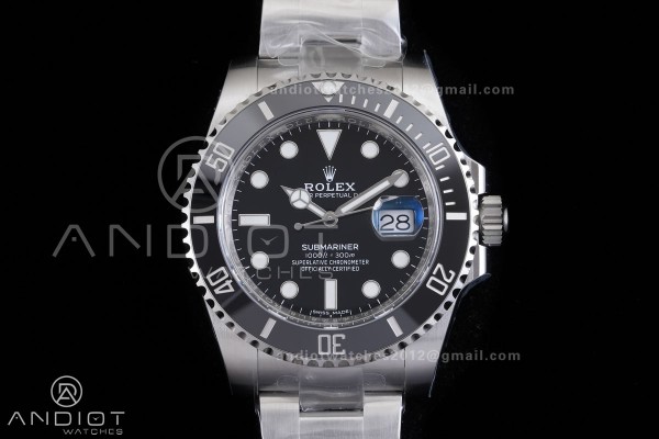 Submariner 116610 LN Black Ceramic VF 1:1 Best Edi...