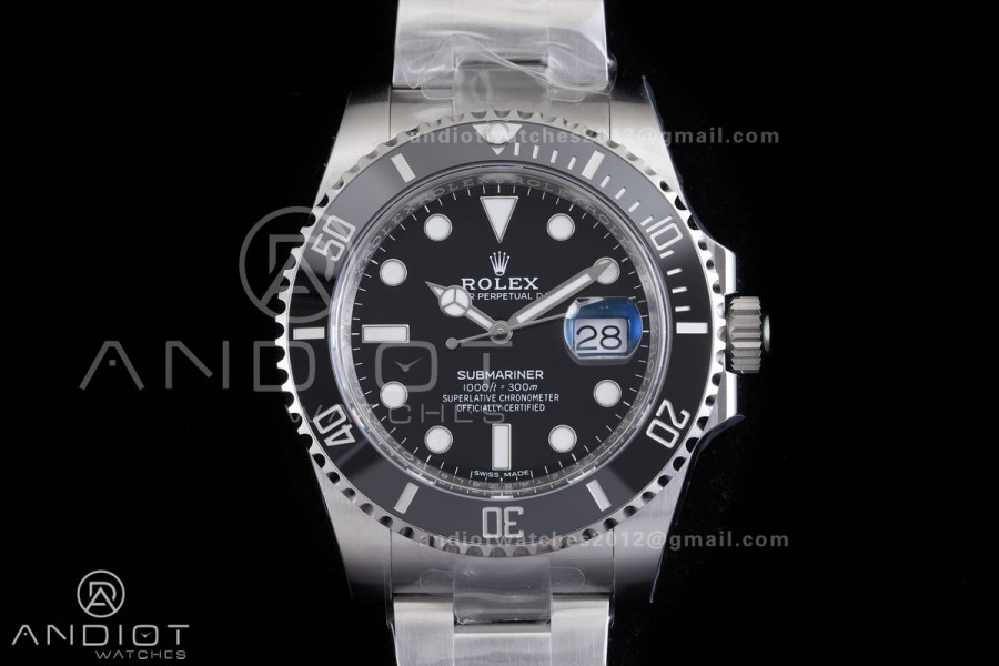 Submariner 116610 LN Black Ceramic VF 1:1 Best Edition 904L Steel on SS Bracelet DD3135