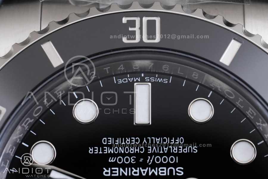 Submariner 116610 LN Black Ceramic VF 1:1 Best Edition 904L Steel on SS Bracelet DD3135