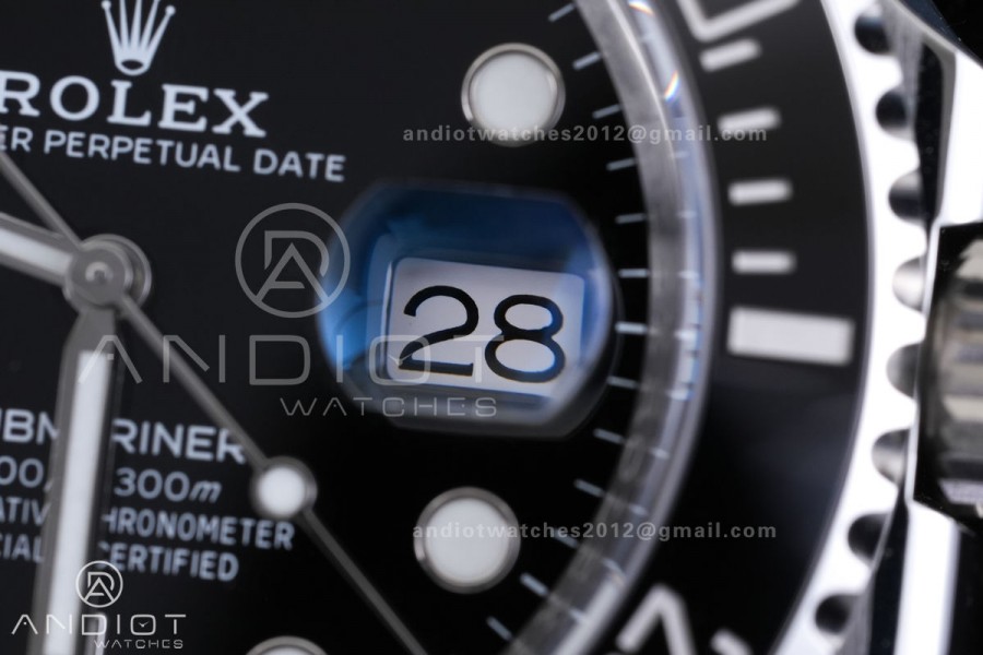 Submariner 116610 LN Black Ceramic VF 1:1 Best Edition 904L Steel on SS Bracelet DD3135