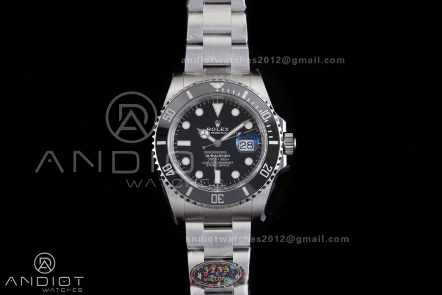 Submariner 41mm 126610 LN Black Ceramic VF 1:1 Best Edition 904L SS Case and Bracelet DD3235