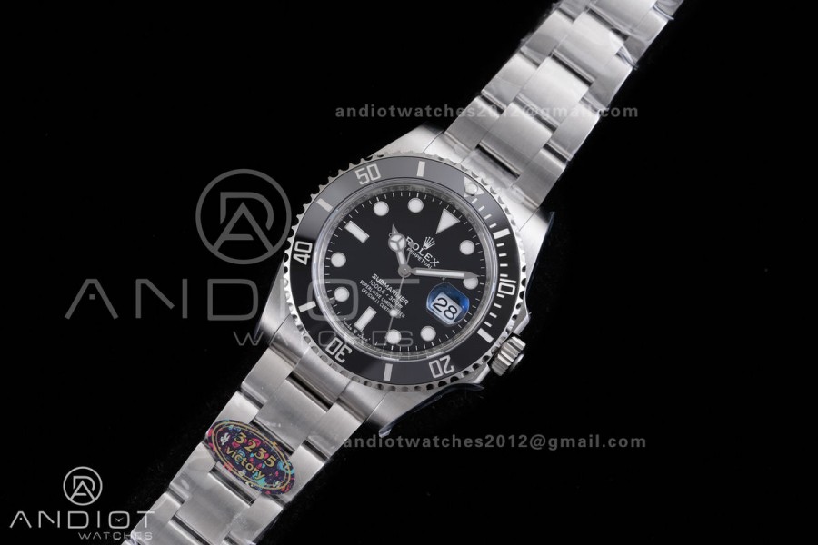 Submariner 41mm 126610 LN Black Ceramic VF 1:1 Best Edition 904L SS Case and Bracelet DD3235