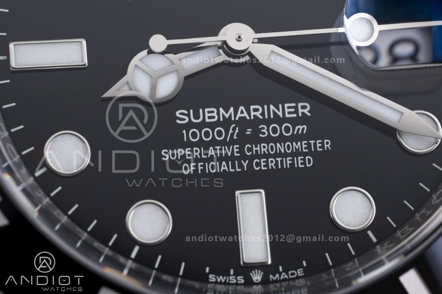 Submariner 41mm 126610 LN Black Ceramic VF 1:1 Best Edition 904L SS Case and Bracelet DD3235