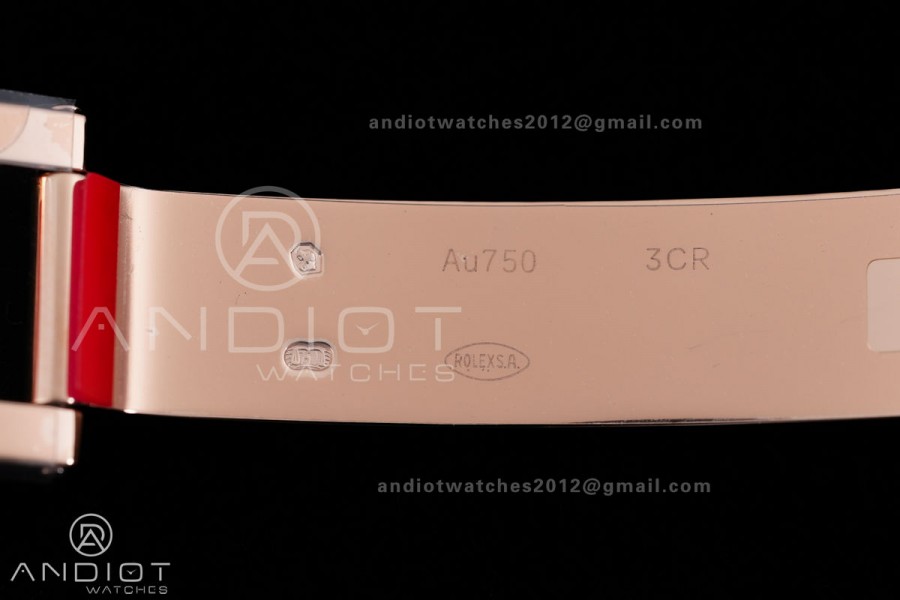 DayDate 40mm 228235 VSF Gain Weight V2 1:1 Best Edition Brown Roman Dial on President Bracelet VS3255