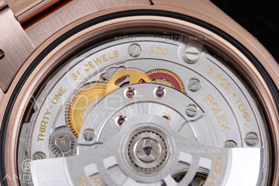 DayDate 40MM 228235 Gain Weight V2 VSF 1:1 Best Edition RG Roman Dial on President Bracelet VS3255