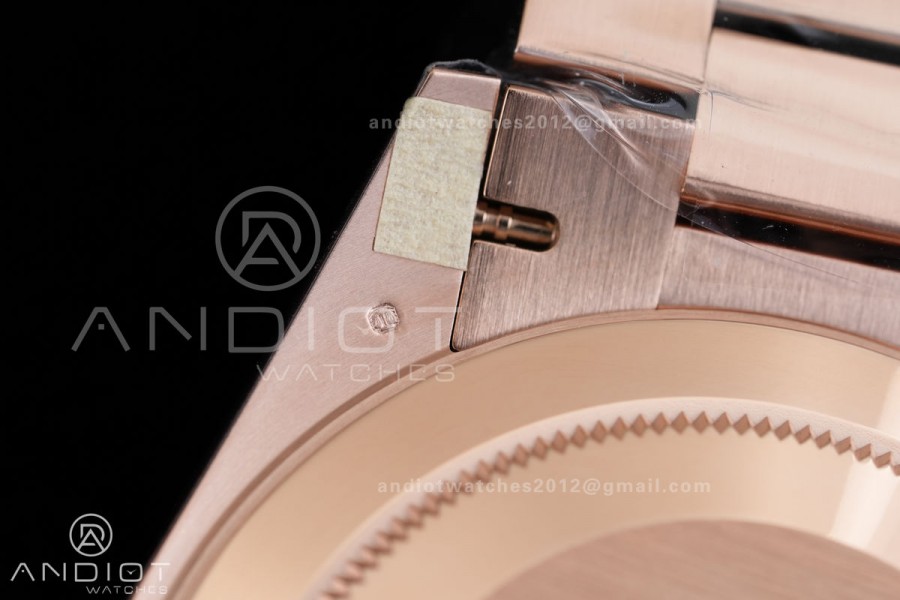 DayDate 40MM 228235 Gain Weight V2 VSF 1:1 Best Edition RG Roman Dial on President Bracelet VS3255