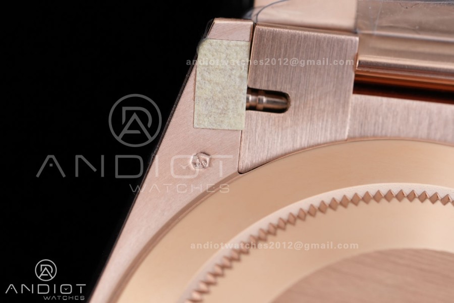 Day Date 228235 40mm Gain Weight V2 VSF 1:1 Best Edition Green Dial Roman Marker On RG President Bracelet DD3255