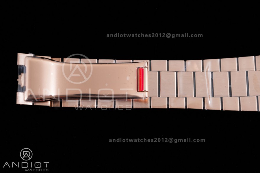 Day Date 228235 40mm Gain Weight V2 VSF 1:1 Best Edition Green Dial Roman Marker On RG President Bracelet DD3255