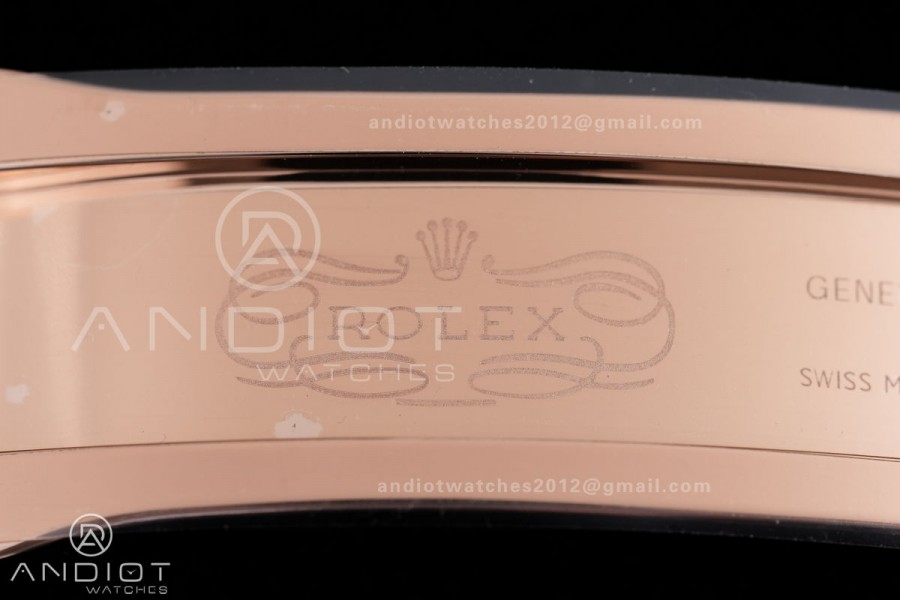 Day Date 228235 40mm Gain Weight V2 VSF 1:1 Best Edition Green Dial Roman Marker On RG President Bracelet DD3255